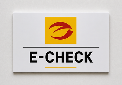 E-CHECK
& Betriebsmittelfügung
