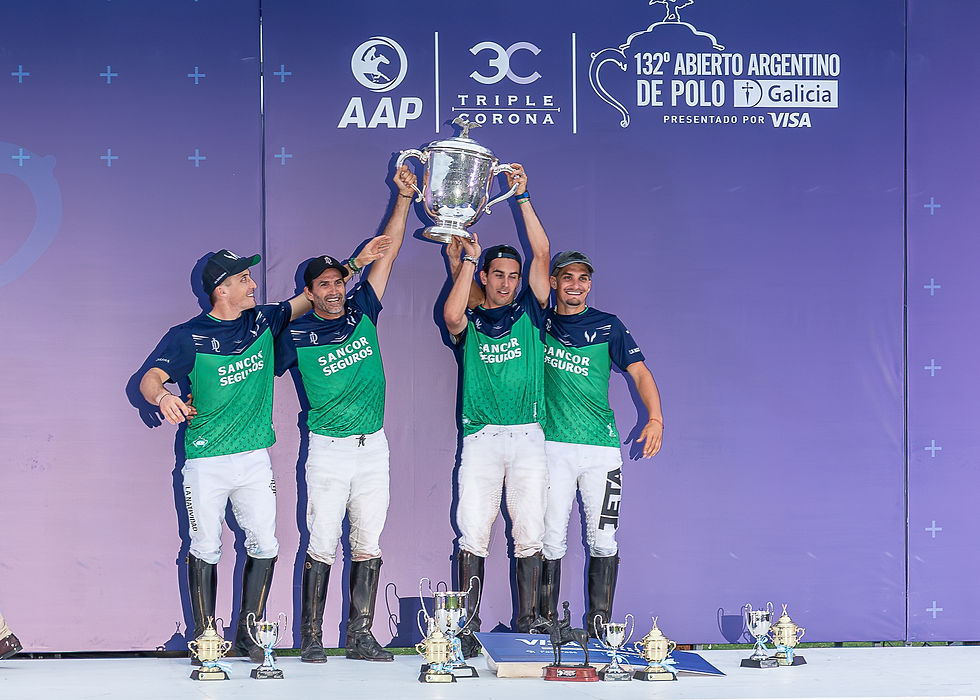 132e Open d’Argentine Carton plein pour la famille Cambiaso.