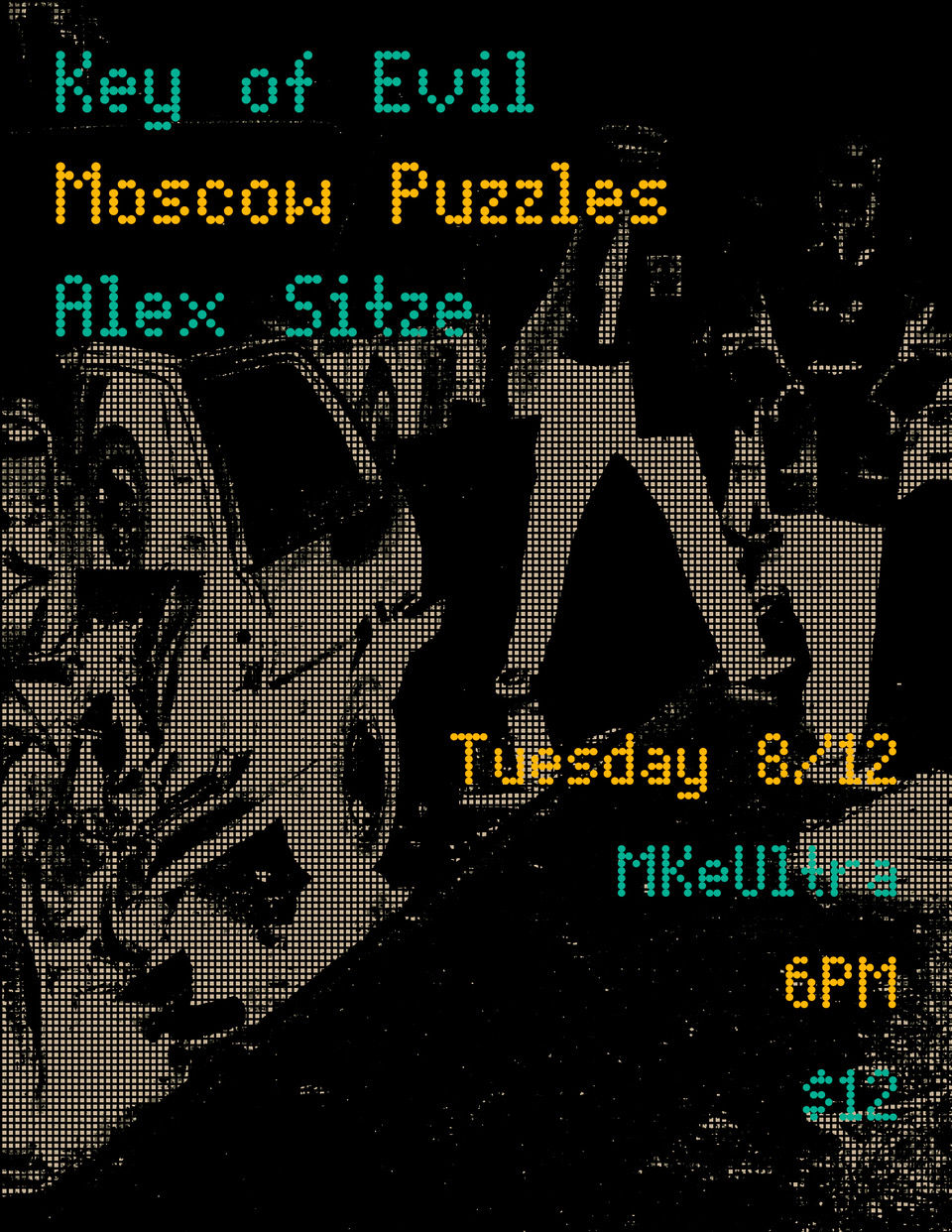 Key of Evil, Moscow Puzzles and Alex Sitze at MKeUltra August 12 2025