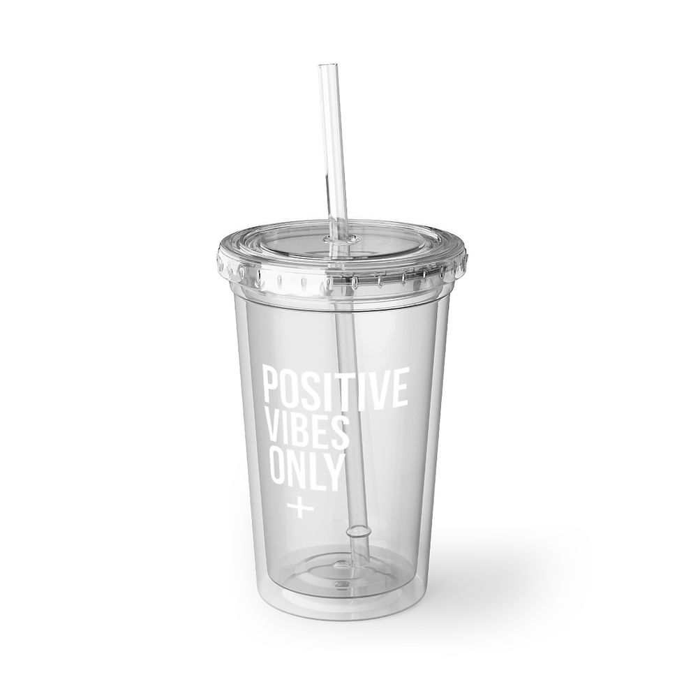 PVO Cup w/ Straw | White