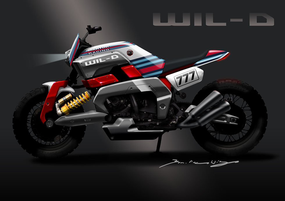 WIL-D Martini Yamaha GTS 1000
