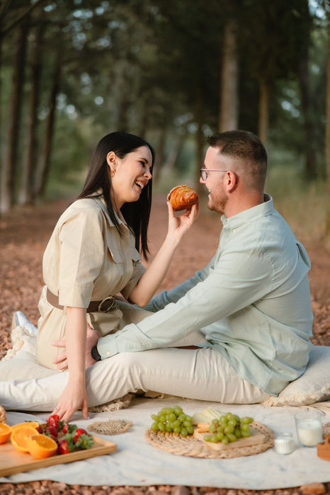 Preboda picnic en el campo