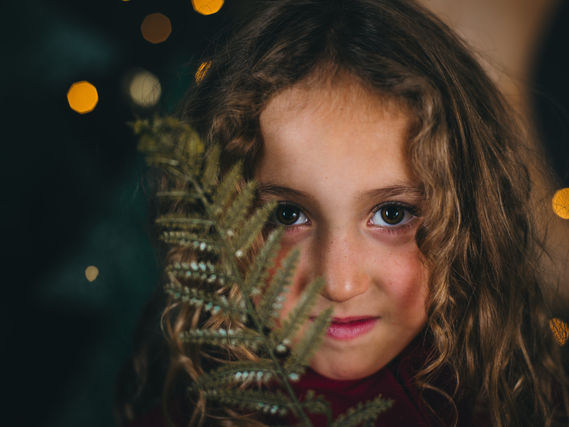 Fotografía de navidad
creativa Bilbao