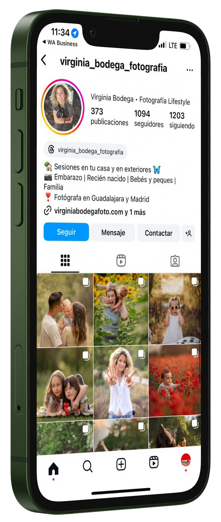Fotógrafa infantil y de familia en Guadalajara
