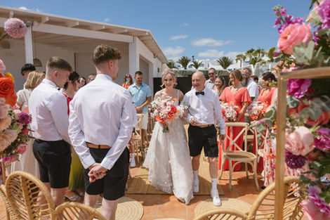 Luxury Wedding at Sala Ocean Lanzarote
