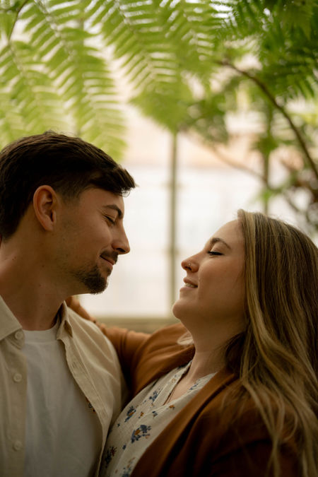 Preboda en el Jardín botánico