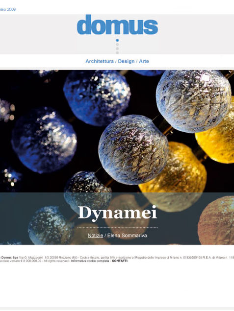 Michela Vianello featured in Domus online Magazine