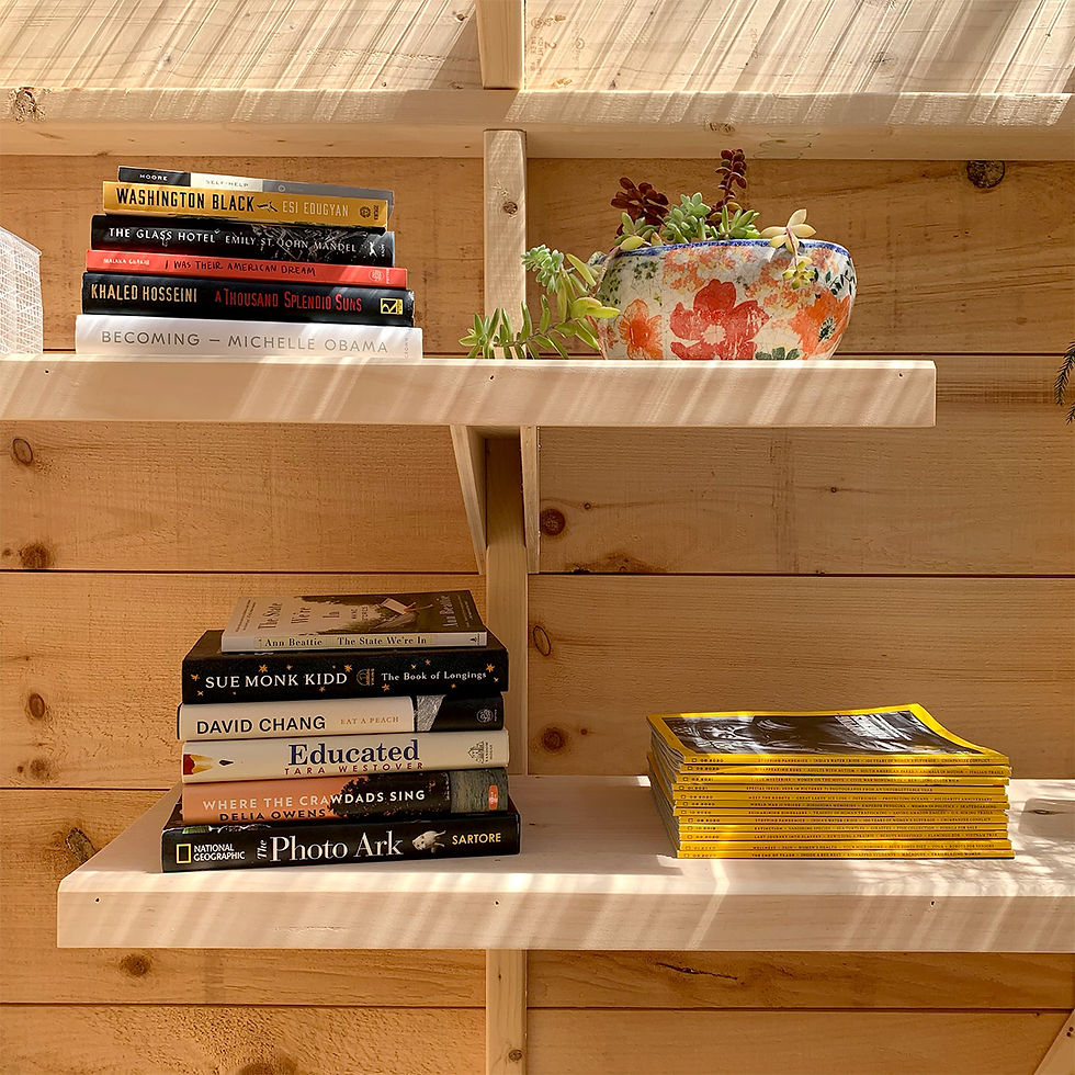 falmouth 8x8 interior shelving