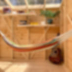 falmouth 8x8 modern shed interior with polycarbonate roofing