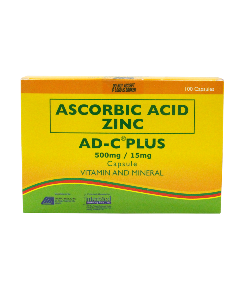 Ad-C Plus 500MG/15MG Cap