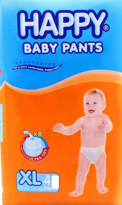 Happy Baby Pants Diaper Xl 4S