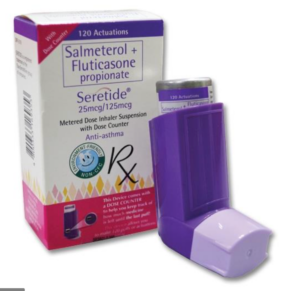 Seretide Inhaler 25/125Mcg