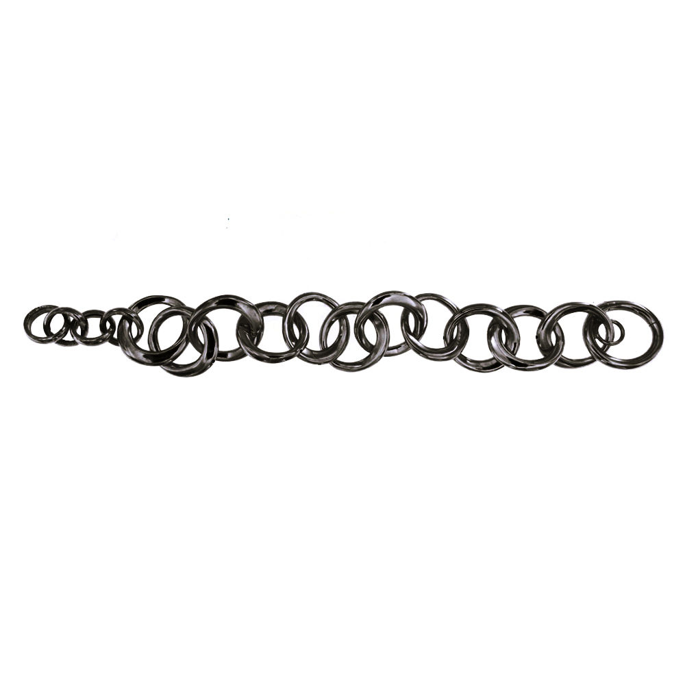 BRPS9085N bracelet Black Rhodium Silver