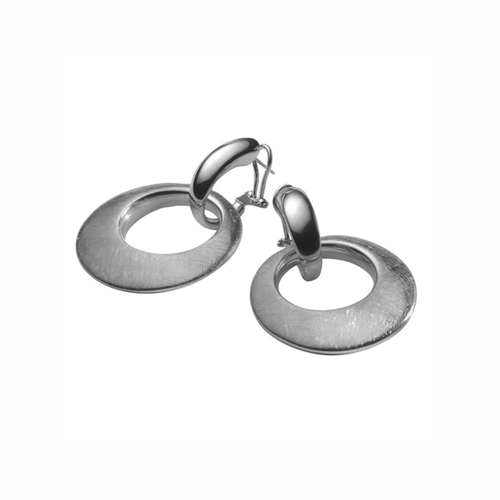 OR PS9100B Rhodium Silver Earrings