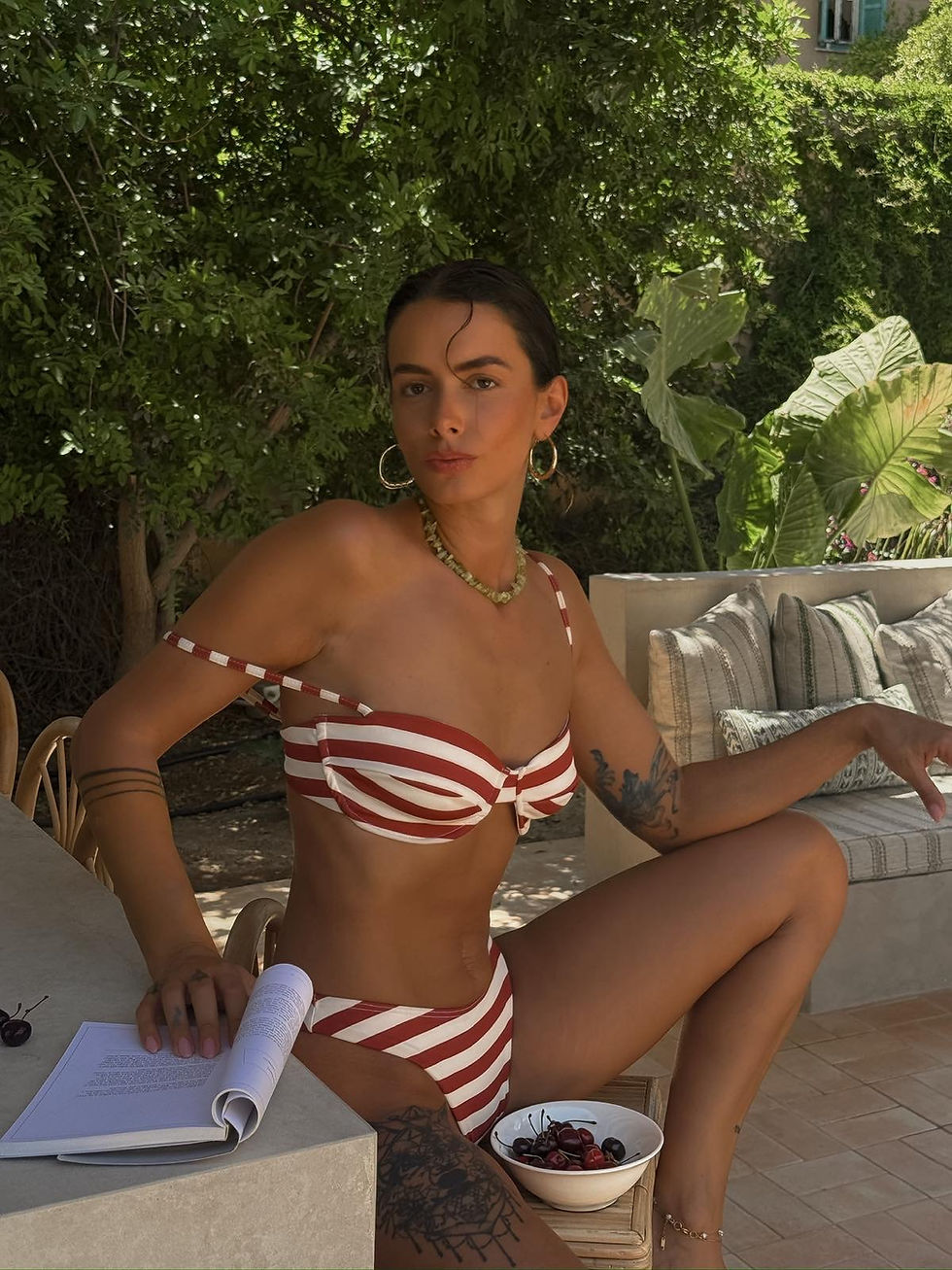 Thumbnail: Meli balconette bikini top