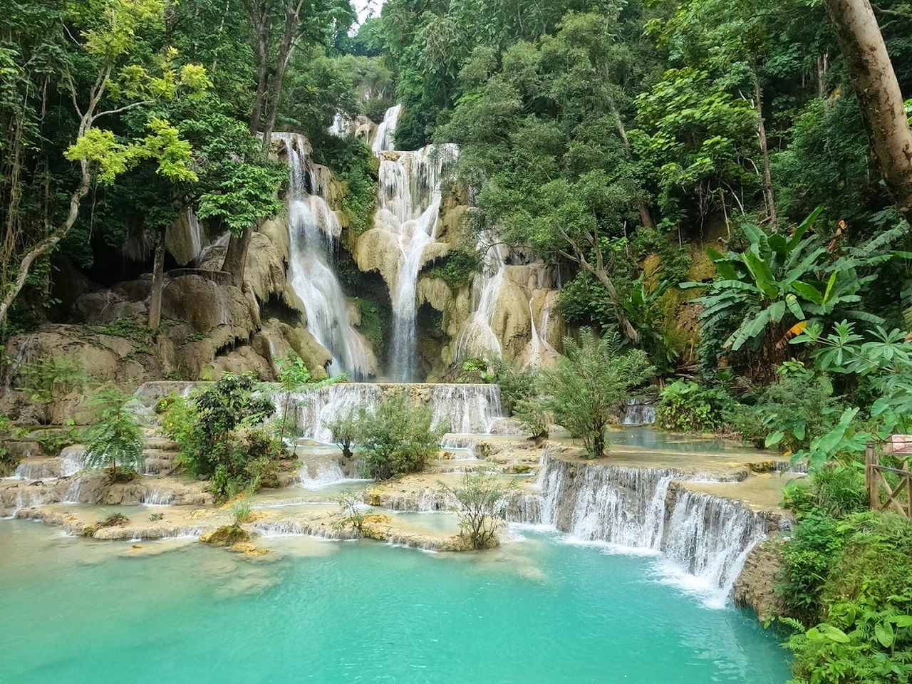 Visitar Las Cataratas Kuang Si, Laos