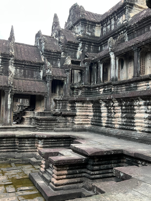 yacimiento arqueológico de Angkor Wat (Camboya)