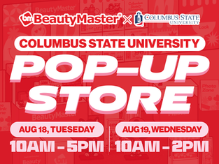 BeautyMaster × Columbus State University Pop-Up Event