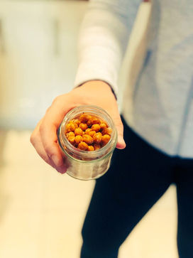 Spicy Roasted Chickpeas