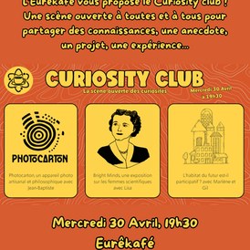 Curiosity Club - Bright Minds, esprits brillants de femmes scientifiques