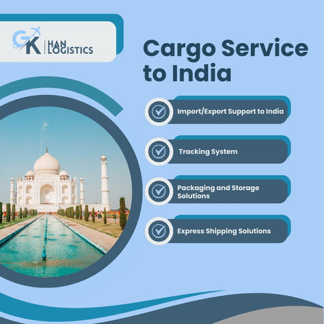 Cargo Service to India From Turkey