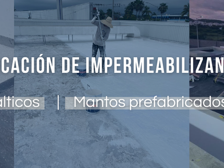Aplicación deimpermeabilizante 
