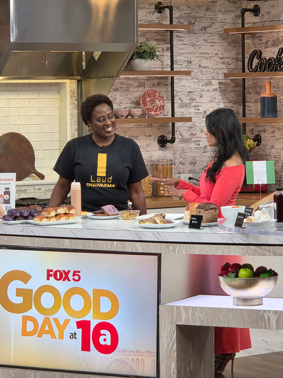 Laud Shawarma Featured on FOX 5 DC