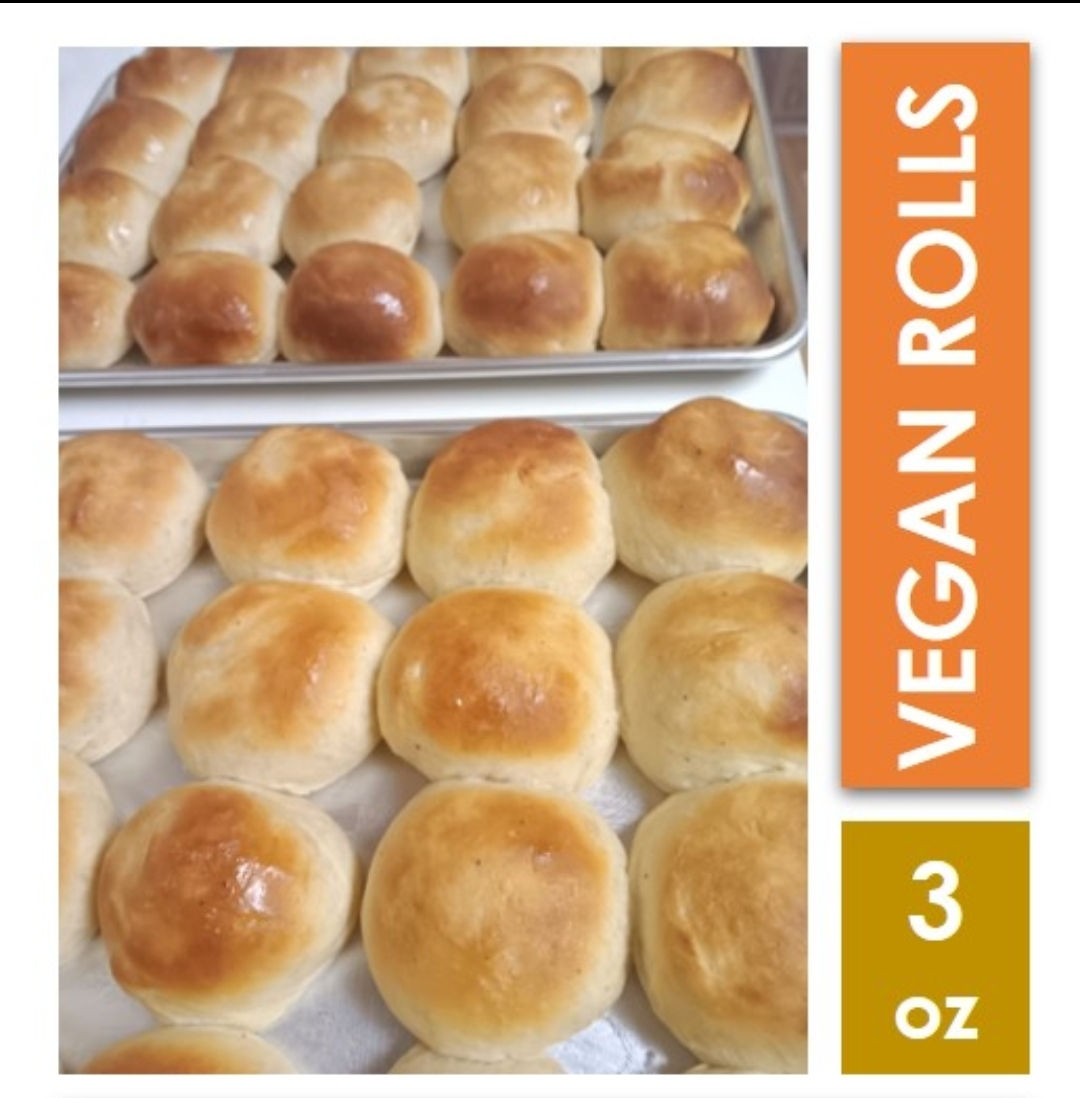 Agege Vegan Bread Rolls (2 Dozen)