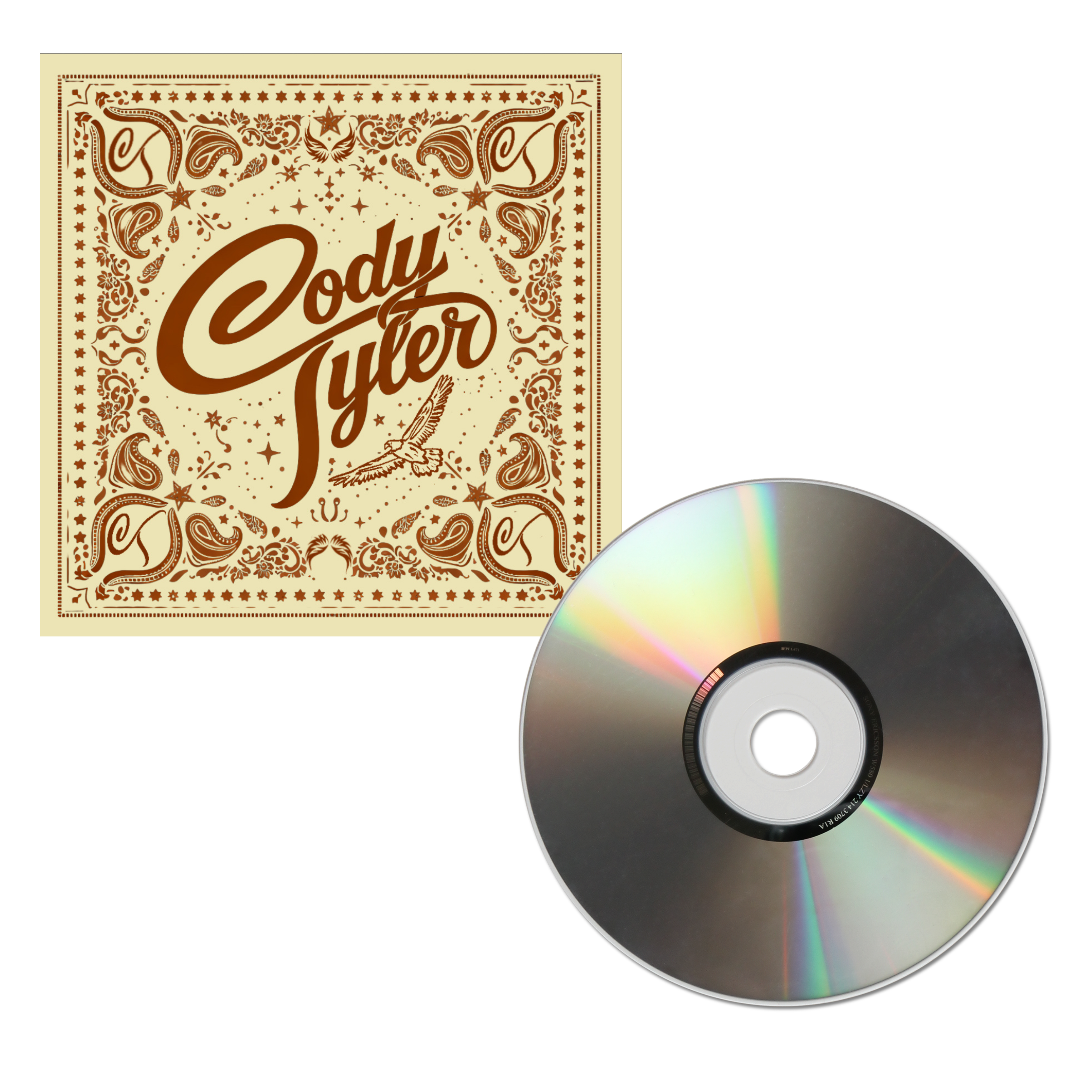 Signed CD + Bandana