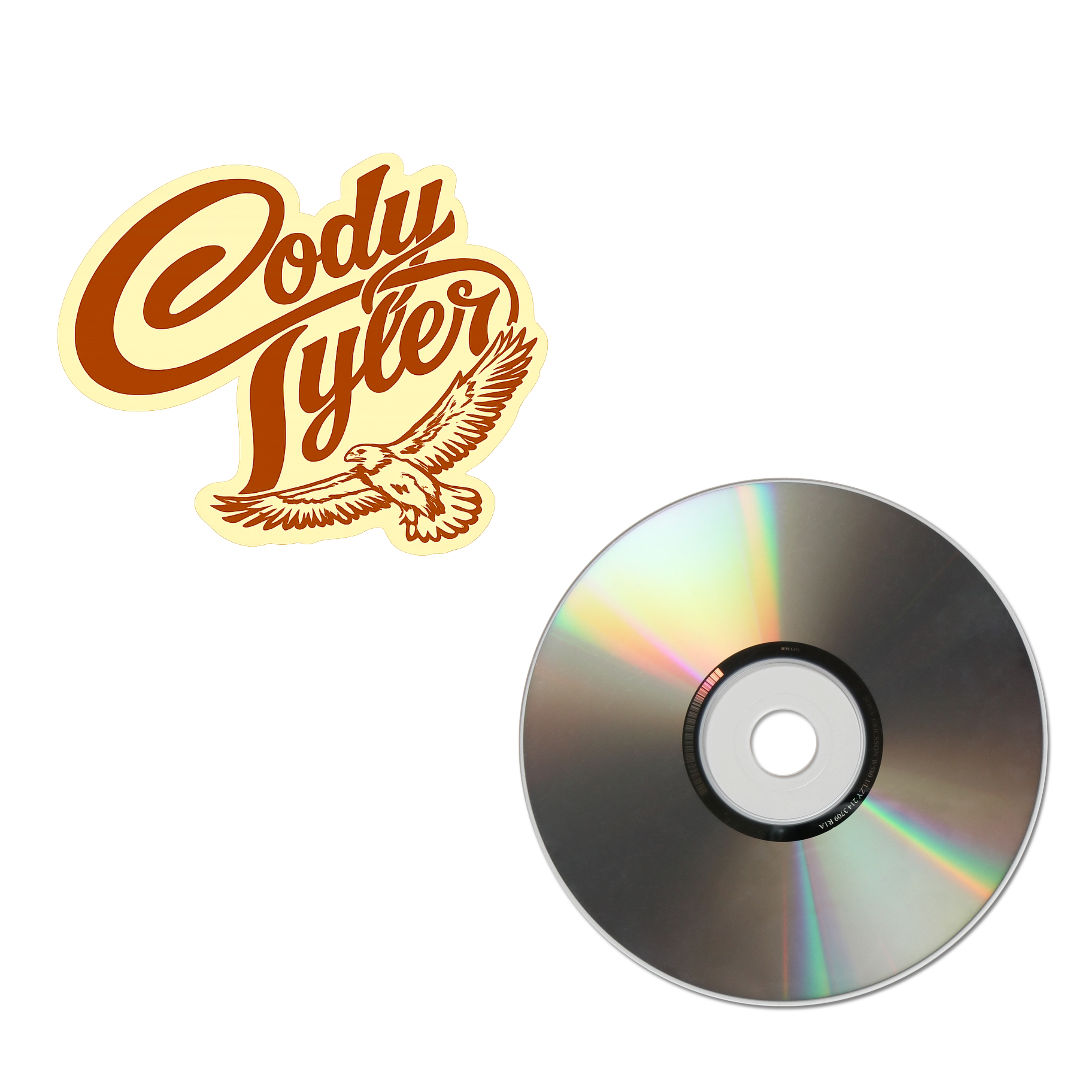 Signed CD + Sticker