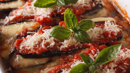 Berenjenas a la parmesana una receta light para el verano