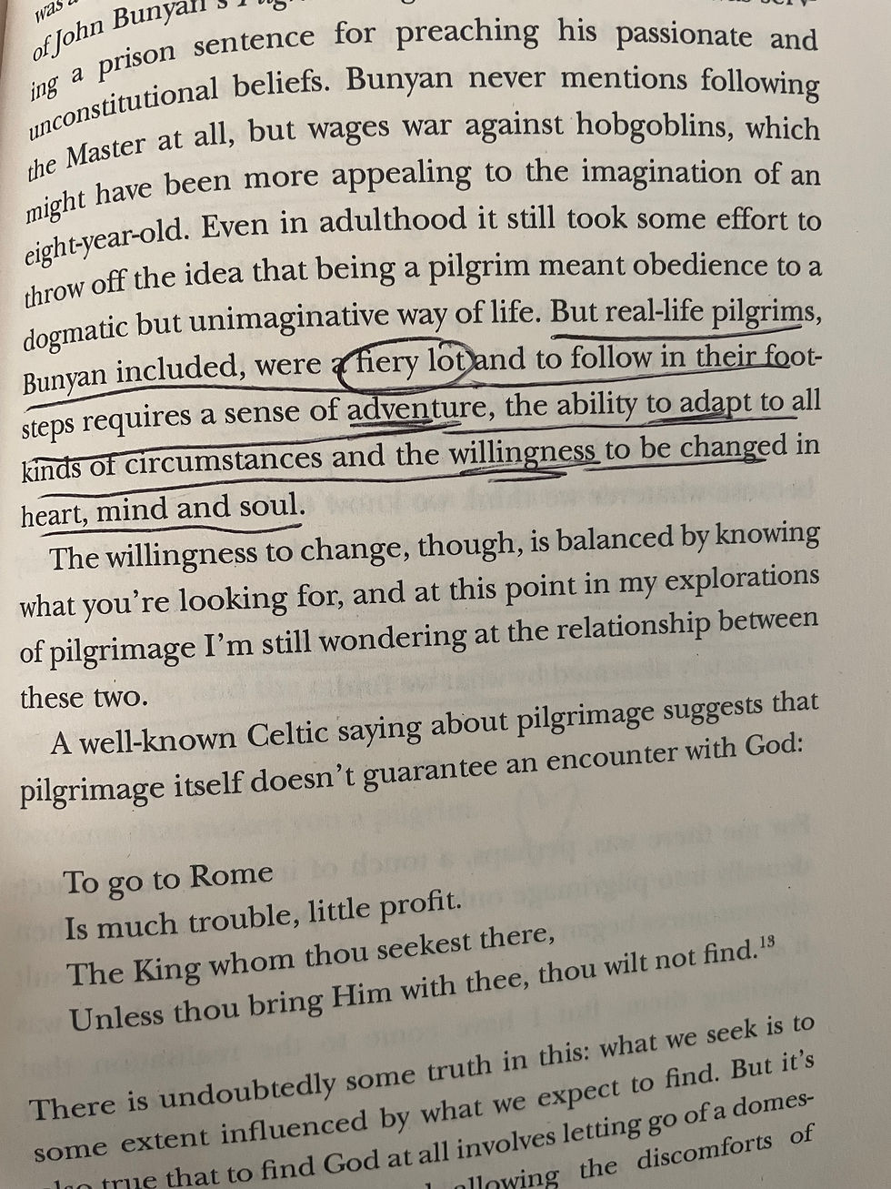 I suppose I am part of a fiery lot!