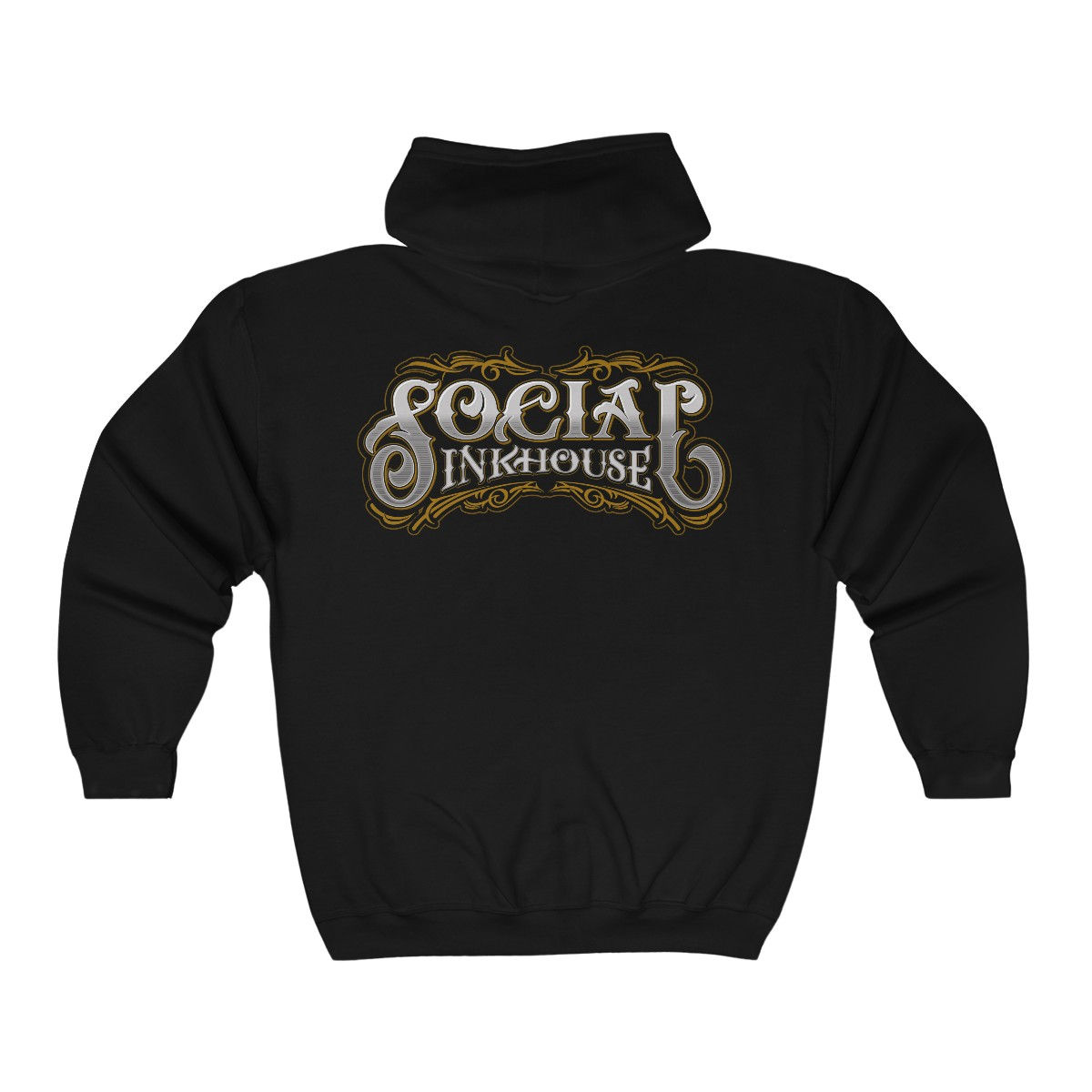 Social Ink House Full Zip Hooded Sweatshirt