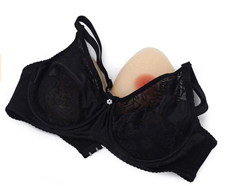 Miniature : Soutien gorge noir pour prothèse mammaire