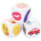 Miniature : Dés coquins EMOJI GASM x3