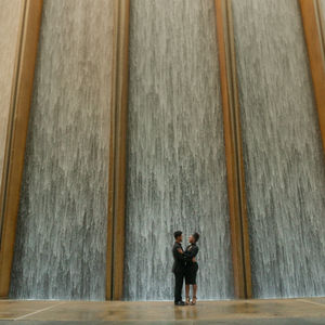 Williams Tower Gerald Hines Waterwall Proposal Photographer
