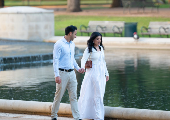Hermann Park Proposal Photographer