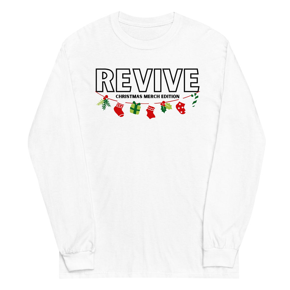 Long Sleeve Shirt "Christmas sweater" - Revive merch CHRISTMAS EDITION