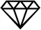 Diamond thick black outline