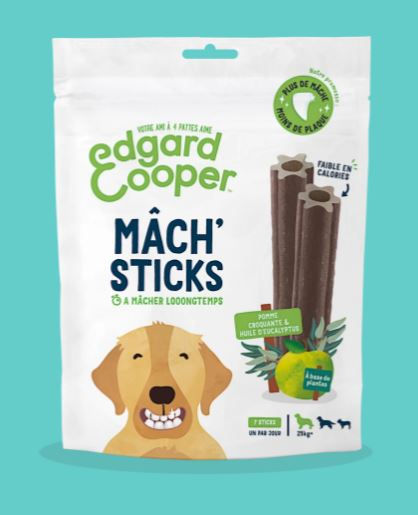 Miniature : EDGARD&COOPER Doggy Dental Pomme/Eucalyptus