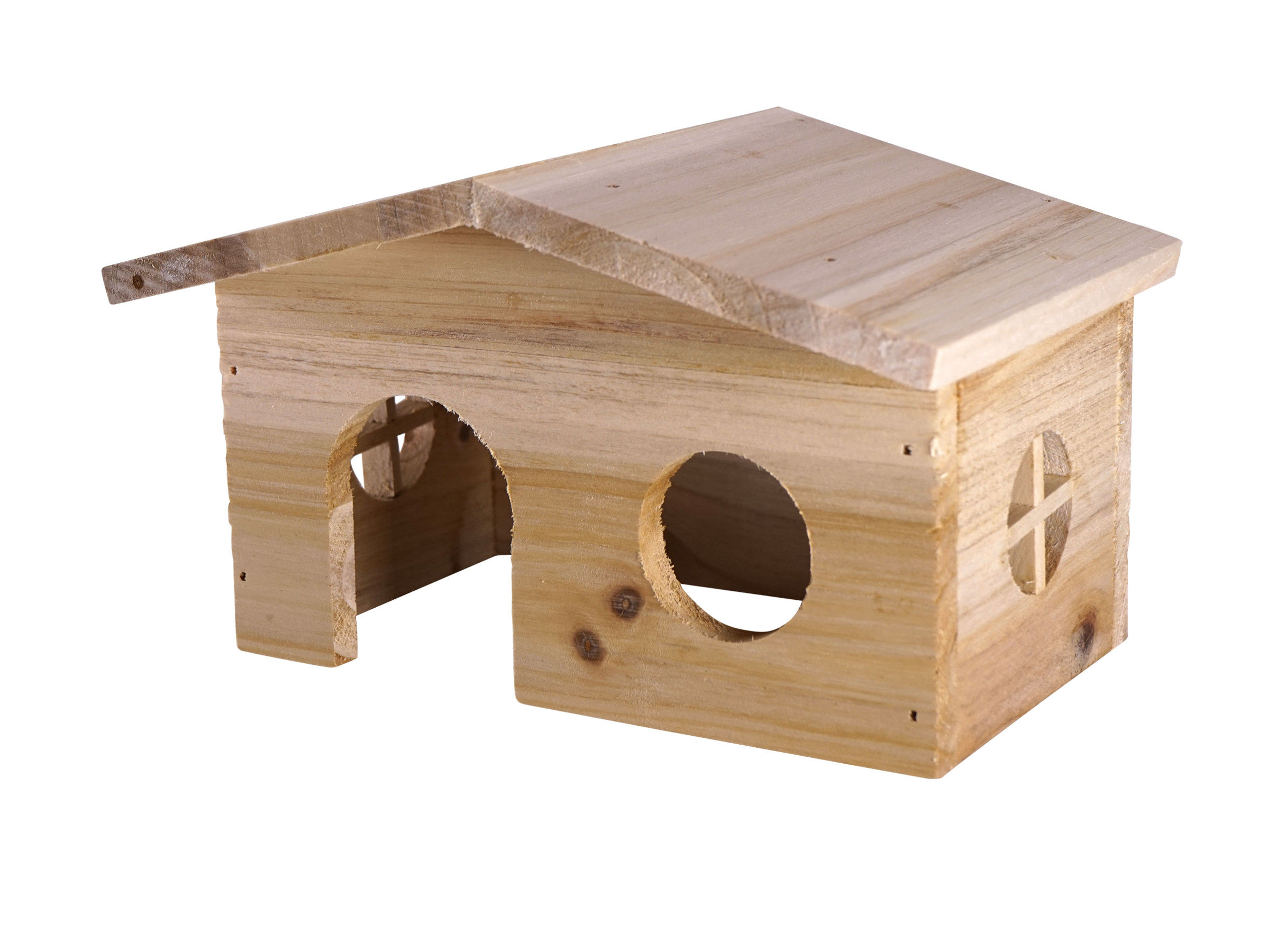 Maisonette Rongeur/Lapin Hali Bois 20 cm