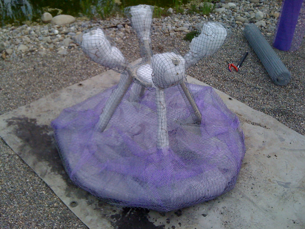 Mosaik Gartentisch