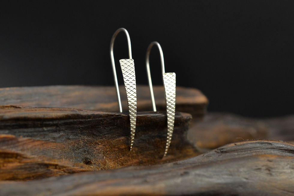 Thumbnail: Houndstooth Texture Earrings