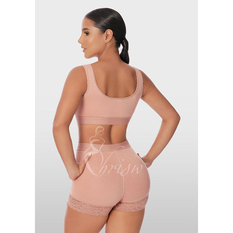 Thumbnail: Short De Alto Realce Con Huecos Internos Invisible High Waist Panties Butt Lifte