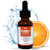 Vitamin C Face Serum with Hyaluronic Acid, Ferulic Acid, & Vitamin E - Anti Agin