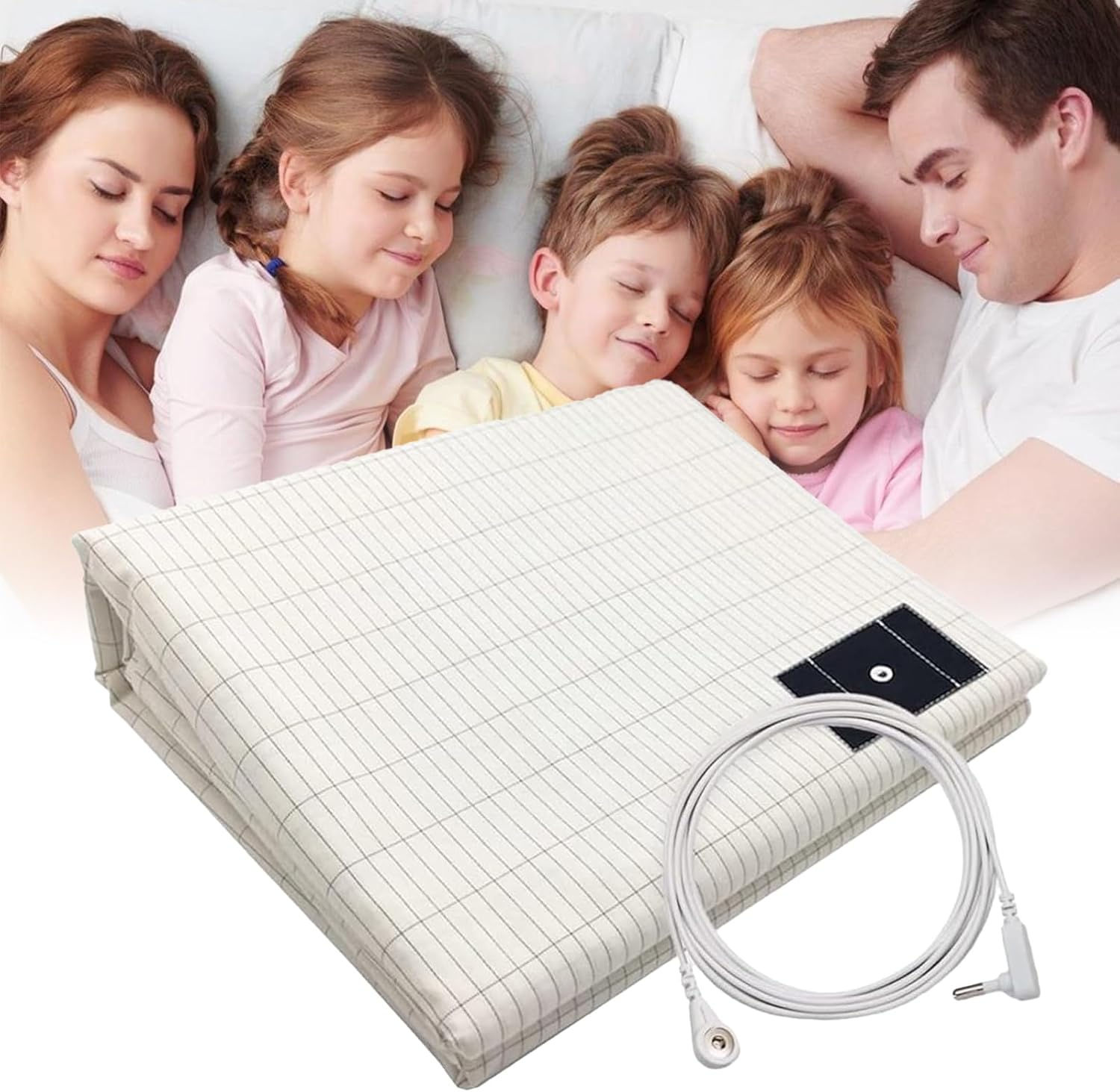 Direct Selling Grounding Sheets With Grounding Cord Set Soft Cotton & Silver Fib