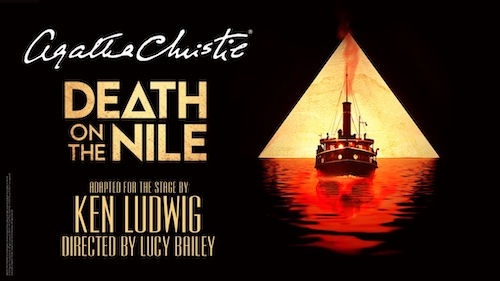 Death on the Nile promotional/poster imagery. 