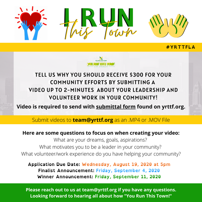 I RUN THIS TOWN VIDEO CONTEST