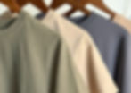Close-up of FDH WEAR cotton fabric and soft garment texture