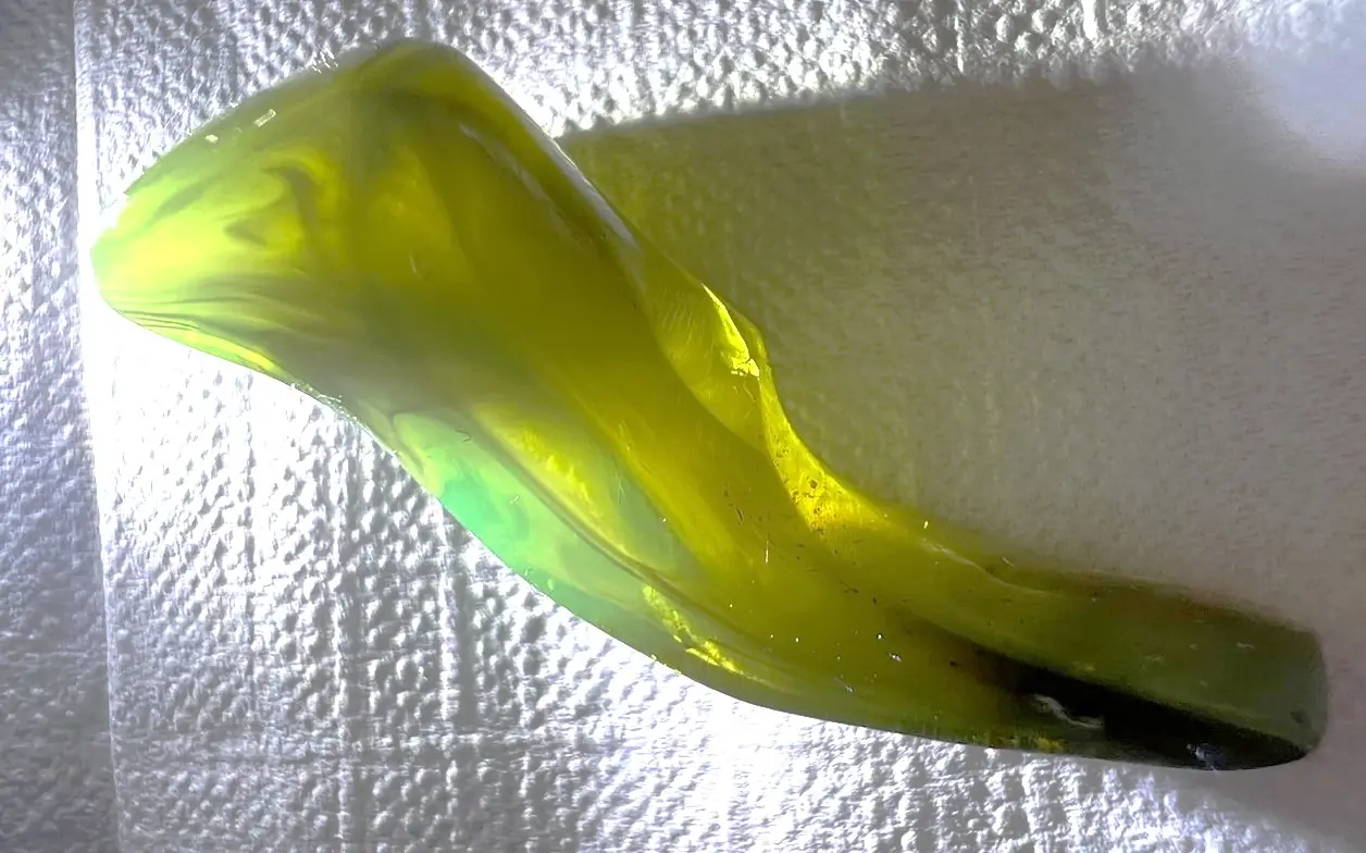 Different shaped Green Mexican Amber